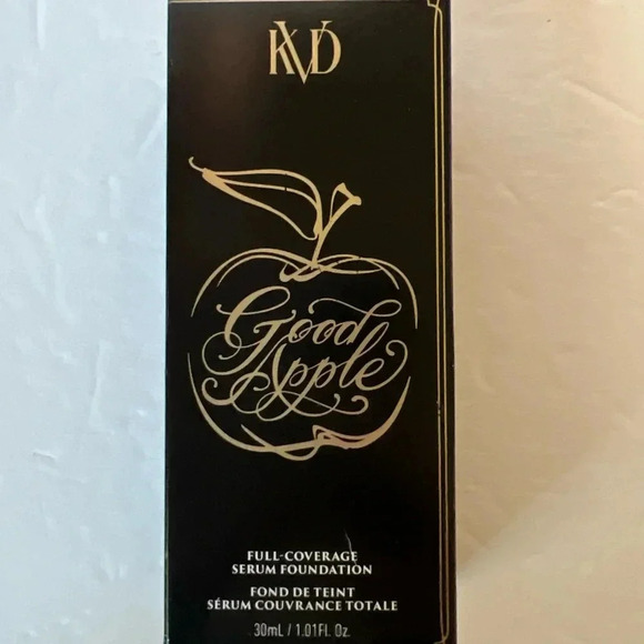 KVD Kat Von D Good Apple Full-Coverage Serum Foundation 098 Deep NIB - Picture 2 of 10